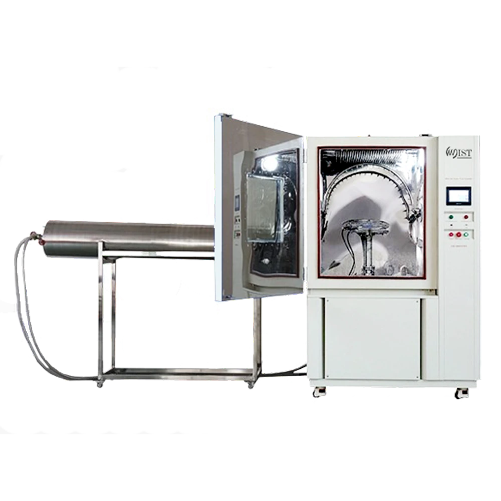 Rain test chamber for Ingress Protection IPX1 to IPX9 testing of product waterproofing